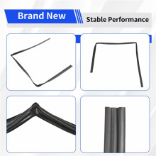Door Glass Run Sealing Strip for Land LX450 Weatherstrip 68141-60010 68151-60010 68142-60011 68152-60011