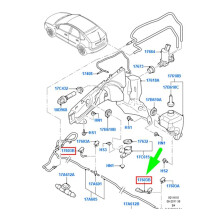 Front Windshield Washer Nozzle with Heating 135045 XS41-17666-A for Focus 1998-2004 XS4117666BE Wiper Washer Jet