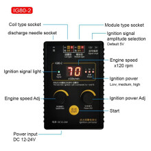 IG80-2 Automobile Ignition Coil Detector Tester, Natural Gas and Gasoline Engine Ignition Coil Test
