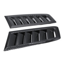 Car Engine Hood Air Outlet Vent Cover Carbon Fiber Vent Cover Trim for Focus MK2 Car Accessories