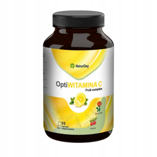 Naturday Optiwitamina C Fruit Complex 90 kapsułek