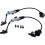 4pcs/Set Front Rear Hub ABS Sensor 96626080 96626078 for  for  for Saturn for  Speed Sensor 7