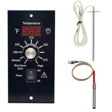 Ersatz für Traeger Digital Controller Kit für 7" RTD Temperaturfühler-Zünder Hot Rod Pellet-Holzgrills