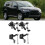 4Pcs/Set Front 8651A095+Rear 8651A047 Headlight Level Height Sensor Assy for  ASX Outlander Lancer EX 06-2016 10