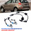 4pcs/Set Front Rear Hub ABS Sensor 96626080 96626078 for  for  for Saturn for  Speed Sensor 9