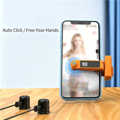 Auto Clicker Mobile Phone Screen Automatic Clickers Smarphone Touchscreen for Live Streaming Broadcast Video 2