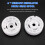 All Four Window Regulator Gear Sprocket Spool Set for  Optima 2016-2020 83471D3000 83481D3000 7