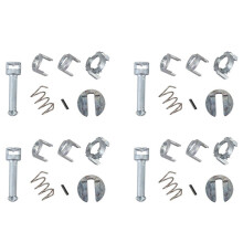 4X for  E46 3 Series Door Lock Cylinder Repair Kit Front Right Driver Side Osf