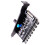 PCI Fan Speed Controller, Powered 8 Fan Hub,PWM CPU Radiator Case Cooler Temperature Control 5