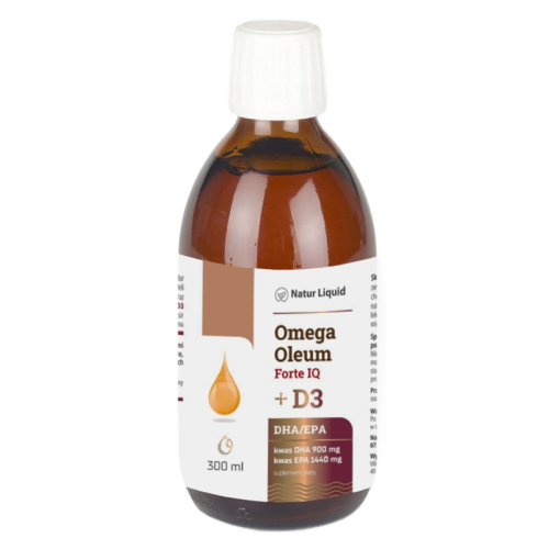 Naturday Omega Oleum Forte IQ + D3 300 ml
