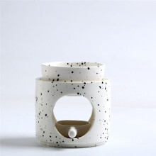Detachable Ceramic Aromatherapy Stove, Suitable for Essential Oils, Waxes, Etc,Portable Aromatherapy Stove