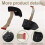 Car Multifunction Steering Wheel Control Button for    MK5  1K0959537J 1K0959538F 6