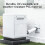 HVAC Wall Penetration and -Set Cover Kit, Separable AC  Setting Wall Cover Plate Kit 4