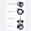 Kit com 2 Rodízios Ocos HomeRack de 60 mm (2,5 Polegadas) com Freio, Compatíveis com Furo Roscado Padrão M8. 6