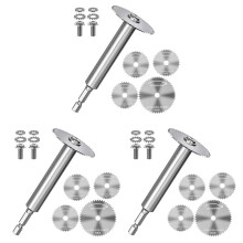 Inside Pipe Cutter, 1/4 Inch Hex PVC Plumbing Inside Cutter Internal Plastic Pipe Cutter Set (32mm X9, 44mm X 3)