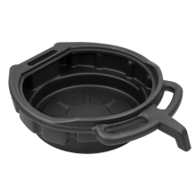 KCT 8L Oil Drain Pan Catch Tray for Motorbike Motorcycle Car Vehicle Engine Fluid Change Waste Coolant Antifreeze Catcher Container