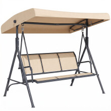 Columpio de Jardín Beige 175 x 118 x 159 cm