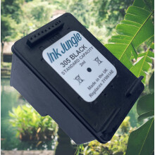 Ink Jungle 305 Black Refilled Ink Cartridge - Replaces HP 305 Black