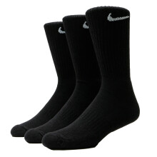 (UK 5-8, Black (3PK)) Nike Socks Everyday