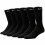 Nike (UK 5-8, Black (6PK)) Nike Socks Everyday 1