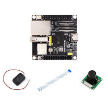ESP32-P4- Development Board+Cam+Speaker+FFC Cable Kit Dual-Core RISC-V WiFi6 Bluetooth5/BLE RJ45 100M Ethernet Port