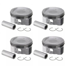 1Set Engine Piston Assembly W/ Rings for  Camry RAV4 Scion TC 1321128112A0, 13011-0H031