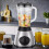 2 in 1 (850W) Juicer Blender Smoothie Maker Fruit Grinder Food Processor Ice Crusher UK 1