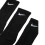 Nike (UK 8-11, Black (3PK)) Nike Socks Everyday 5