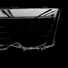 Car Front Headlight Cover Lampshades Lamp Shell Headlights Lens Cover for 3 Series E46 4-Door 1998-2001 Left