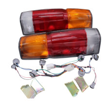 Car Taillight Housing Rear Brake Lights Shell NI2800103 NI2801103 for D21 Pickup 1986-1994