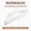 Front Headlight Lens Covers for  E92 E93 Coupe Convertible M3 2006 -2010 Clear Headlamp Cover Shell Left 1