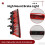 6350K5 6351EL High-Mounted Brake Light Third Brake Light Stop Lamp Tail Light for  206 6
