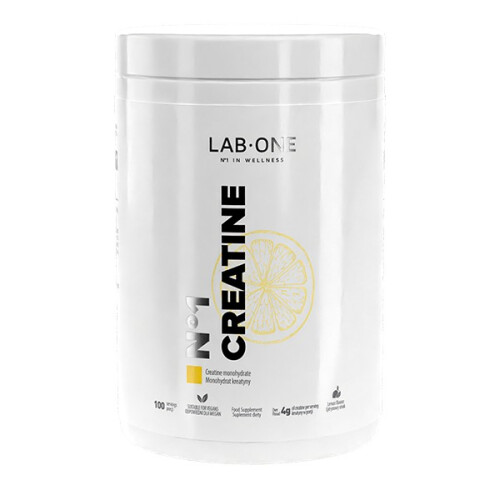 Lab One N1 Creatine Smak Cytrynowy 500G.