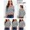 Damen Pullover Strick Gestreift Locker Weich Stilvoll Casual Weiß L — damensweater gestreift, oversize strickpullover, weißer pullover 4