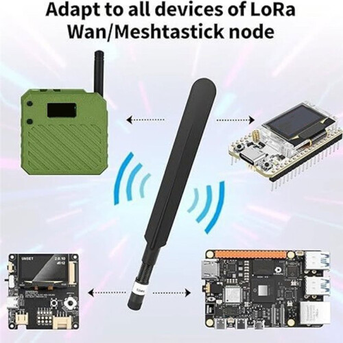 5.8GHz Antenna LoRa SMA Male for Meshtastic Development Board Spring Antenna HaLow Application 2