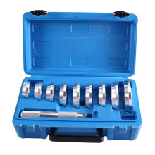 10pcs Axle Bushing Bearing Race & Seal Install Driver Master Aluminum Tool Bearing Race Seal Bushing Driver Install Set