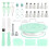 80PCS Cake Decorating Set-Non-Slip Turntable with Piping Tips, Scrapers & Tools for DIY Baking Tools Accessories 1