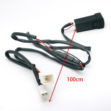 Kfz-Ladegerät mit Zwei Anschlüssen, USB QC 3.0 Typ-C PD-Buchse für Highlander, Land , Prado, Rav4, Camry, (2018-2022)