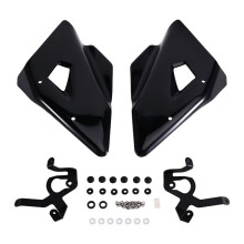 Motorcycle Windshield Side Spoiler Turn Signal Wind Deflector for R1250GS Adventure R1200GS LC 13-24 Black