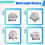 Micro Differential Pressure  Air 50-500Pa -20-85C Adjustable Filter Fan Ventilation Gas Sensor 7