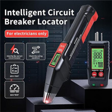 Kit Localizador Interruptores Automáticos, Probador Interruptores Automáticos con Pantalla LCD, Probador Tomacorrientes GFCI, Herramienta Trazado