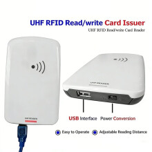 Lector Escritor RFID UHF de 915MHz USB HID Plug & Decodificador de Etiquetas Antirrobo para Tienda Minorista