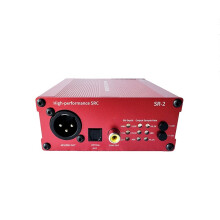 Convertidor de Frecuencia de Muestreo de Señal Digital Coaxial, Entrada de Fibra Óptica AES/EBU 24 Bits 192 KHz