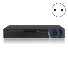 Grabador de Video CCTV de 8 Canales, 8MP-N DVR Coaxial Híbrido 6 en 1, H.265 para Cámara IP MP AHD TVI CVI CVBS, Enchufe Europeo.