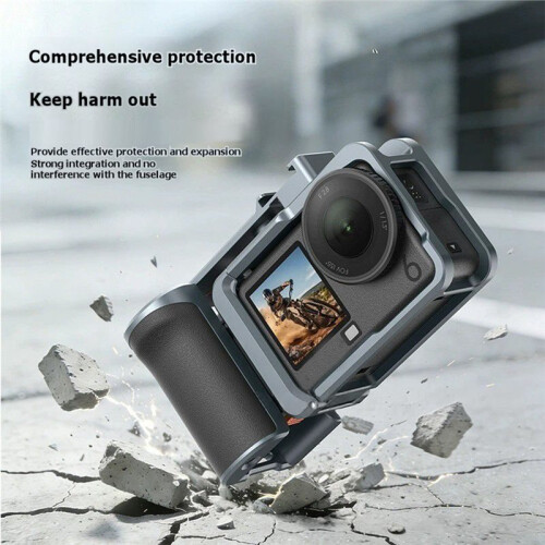 Street Grip Handle Expansion Frame for  Action 6 Handle Grip Quick Release Rabbit Cage Action Camera Accessories 2