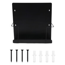 Vinyl Record Storage CD Display Holder Metal Vinyl Record Holder Matte Vinyl Wall Mount Decorative Vinyl Record Shelf