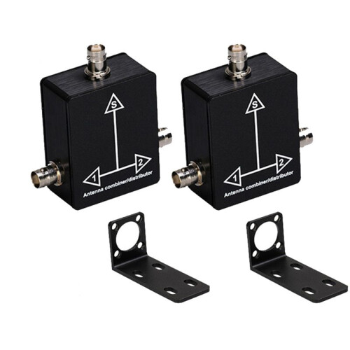 Antenna Allocation Divide RF Signal From 1 to 2 for Antenna Distribution / Combiner Distributor Wireless Microphone