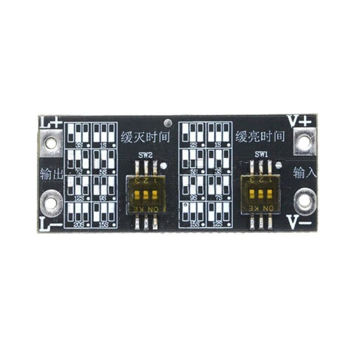 Lot de 3 Modules de Gradation LED 100 W avec Éclairage Réglable, Démarrage et Arrêt Progressifs pour Rubans LED Basse Tension