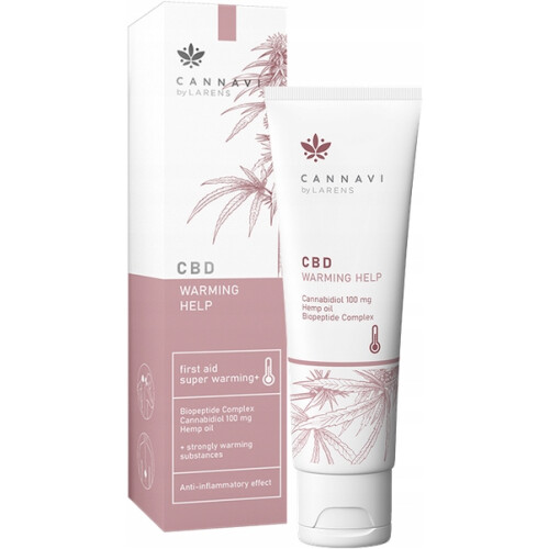 Wellu Larens Cannavi Cbd Warming Help 50 ml