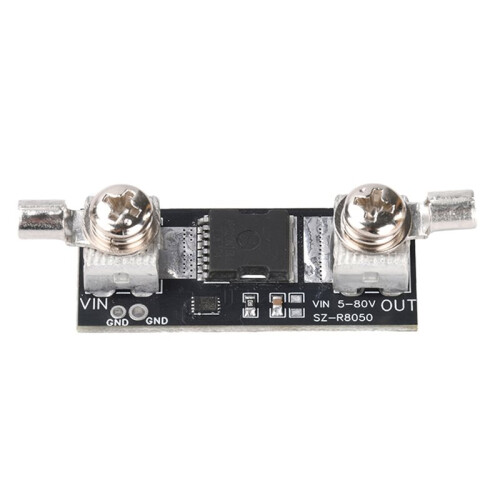 80V 50A High Current Ideal Diode Module for Solar Charging Circuit Reverse Current Protection Module with Terminal